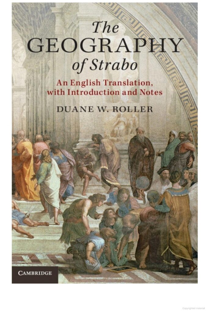 Cover for "The Geography of Strabo" by Duane W. Roller.